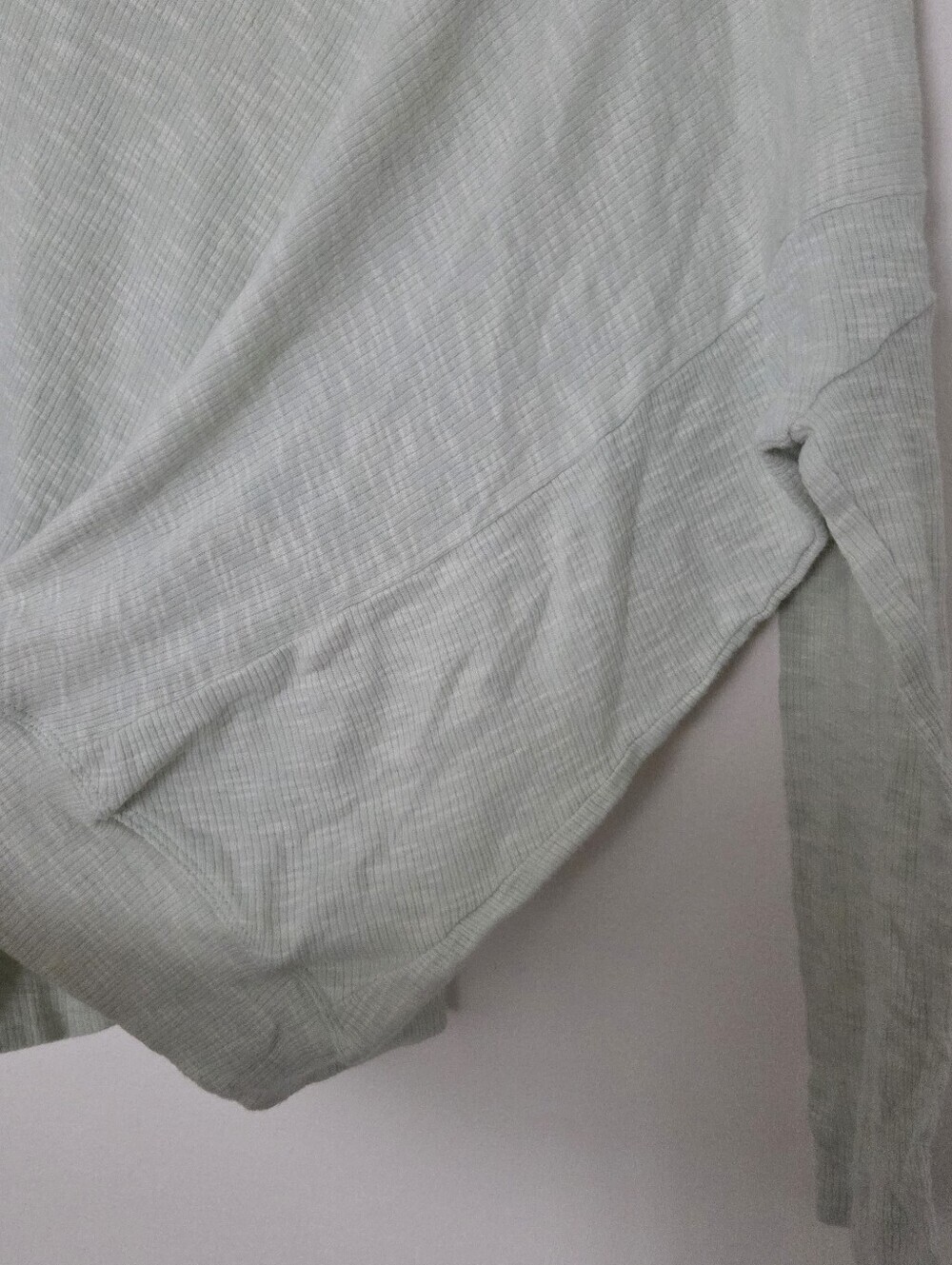 Anthropologie Damiana Pullover Heathered Mint Green Long Sleeve Knit Top XS - Picture 3 of 12